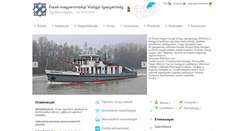 Desktop Screenshot of evizig.hu